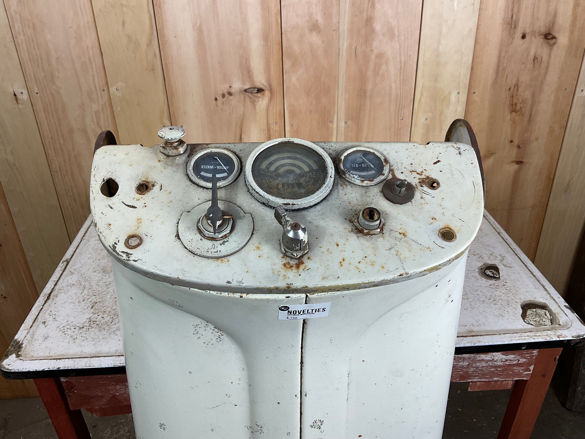 Vintage Tractor Hood - view 3