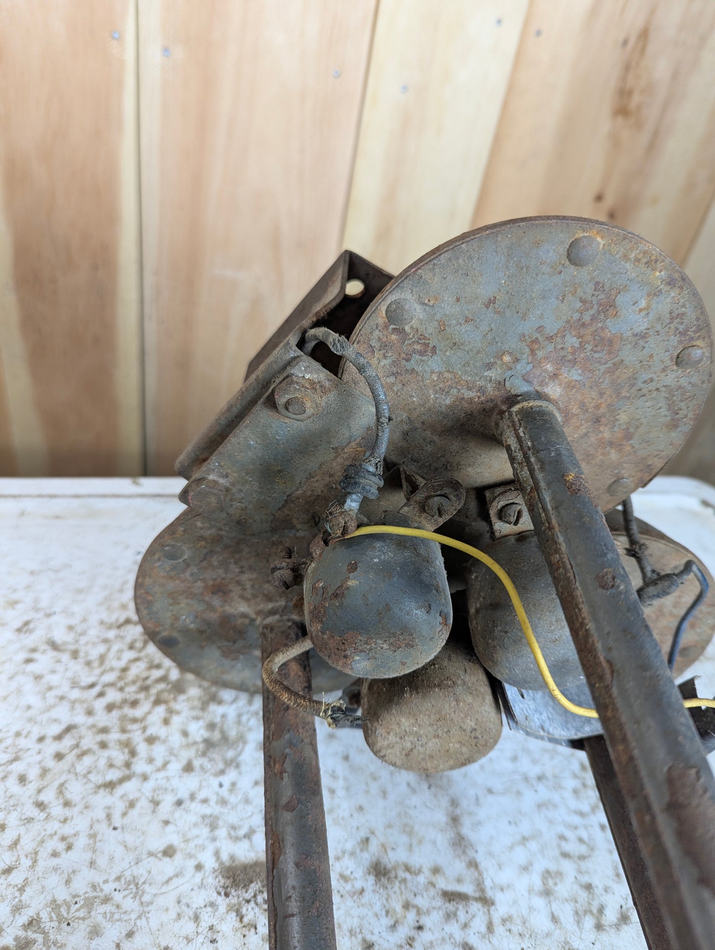 Vintage Triple Auto Horn - view 2