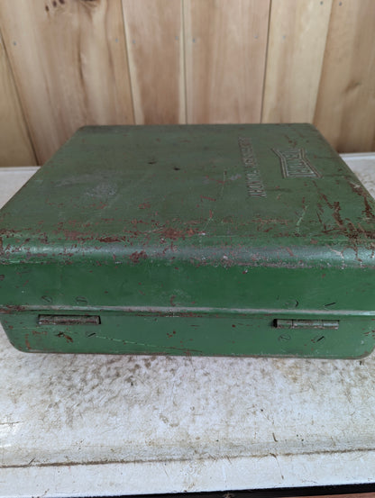 Vintage Venturi Builder’s Iron Foundry Wall Mounted Tool Box - view 6