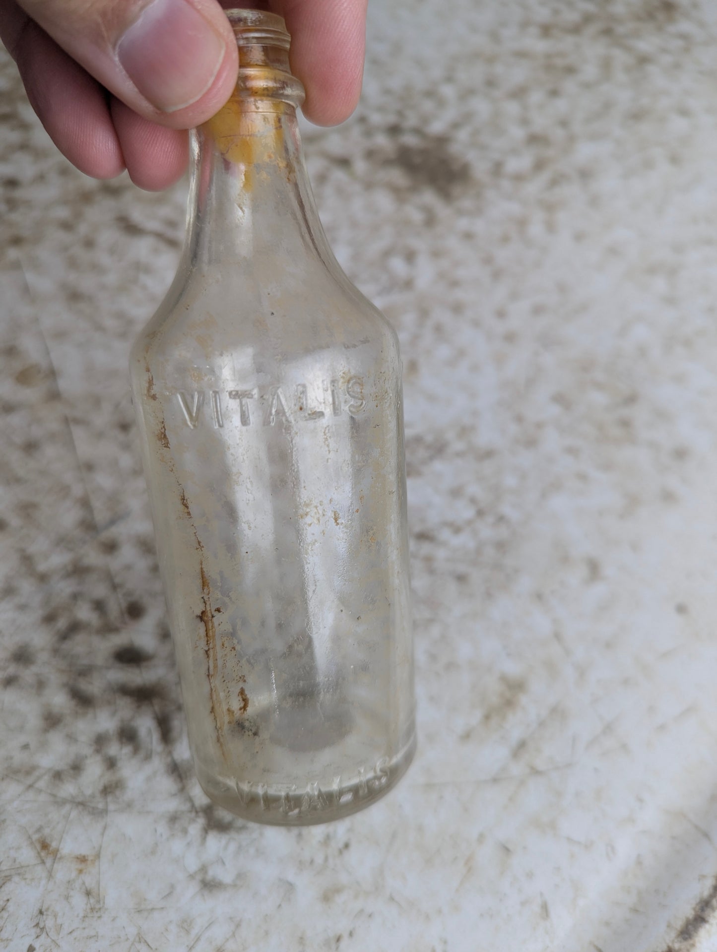 Vintage Vitalis Men's Hair Tonic Bottle - view 2