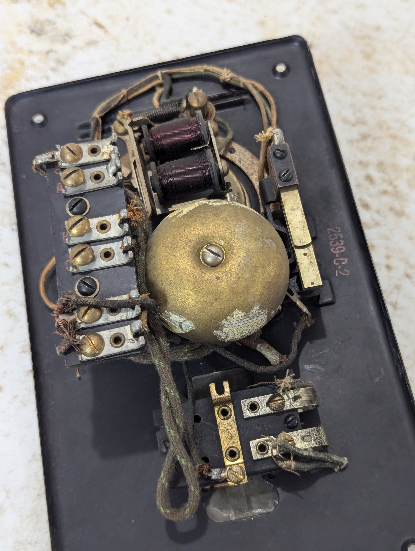 Vintage Wall Intercom Front Section of Box - view 3