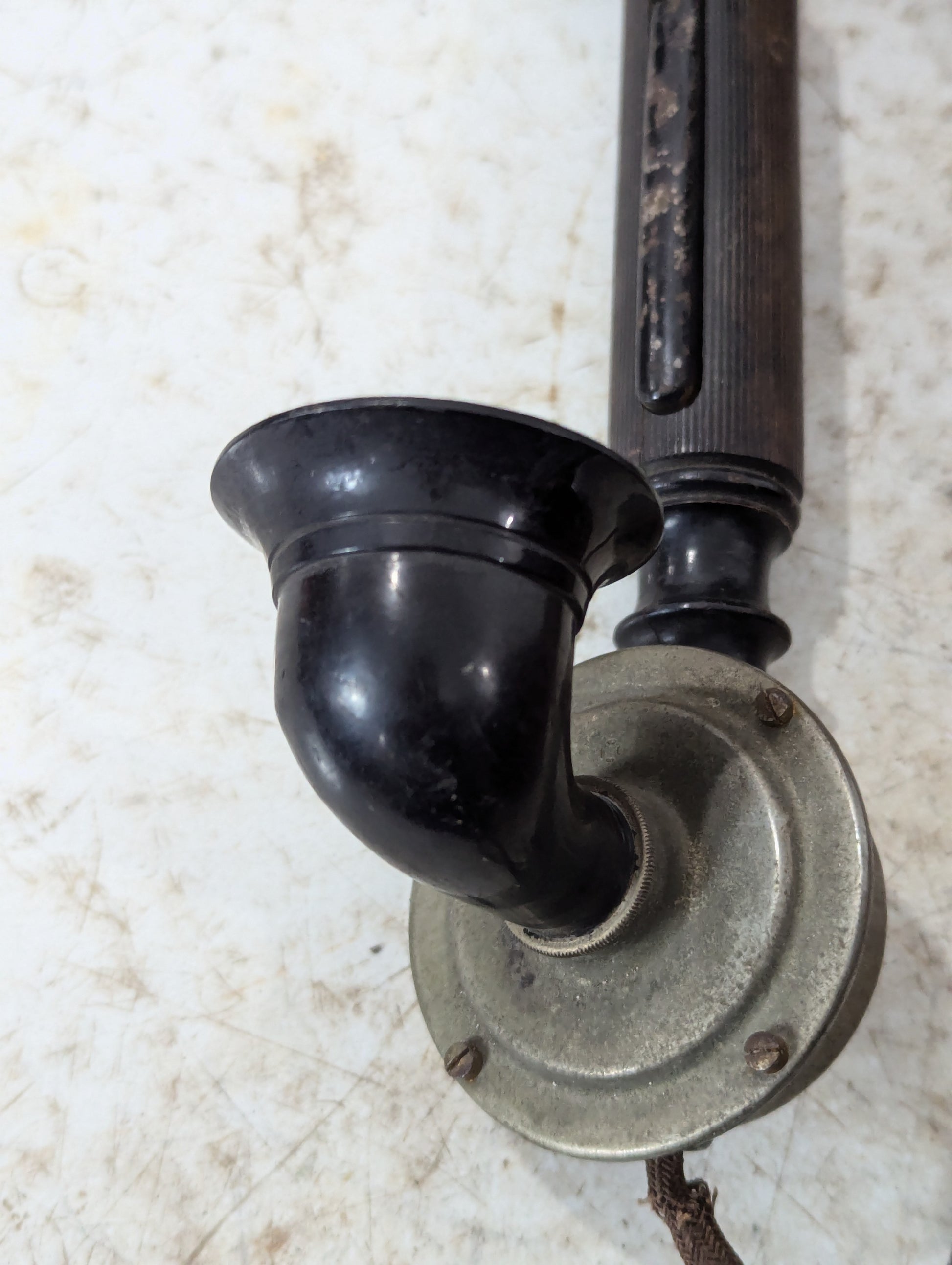 Vintage Wall Mount Hand Crank Telephone - view 6