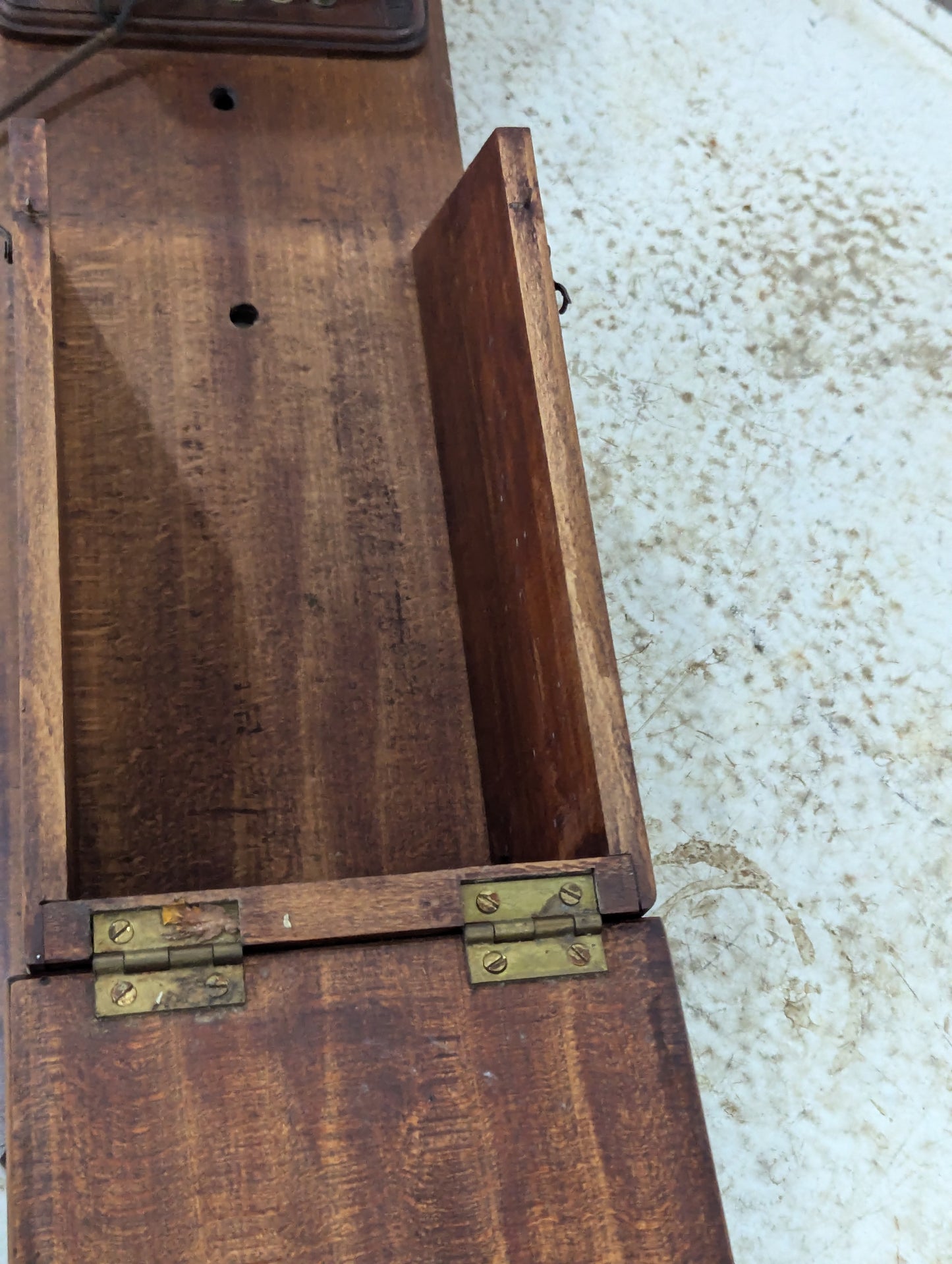 Vintage Wall Mount Hand Crank Telephone - view 8