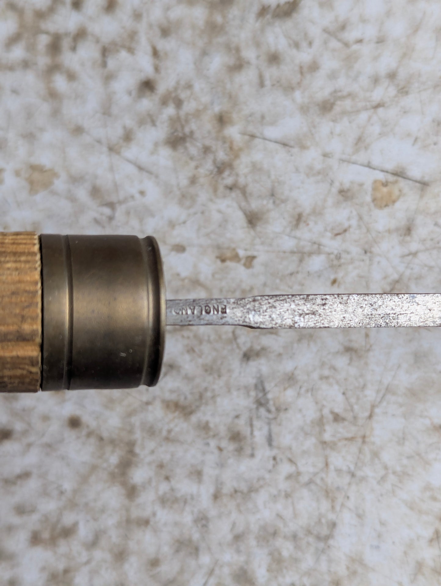 Vintage Ward Cast Steel 13" 1/4" Wide Chisel - view 3