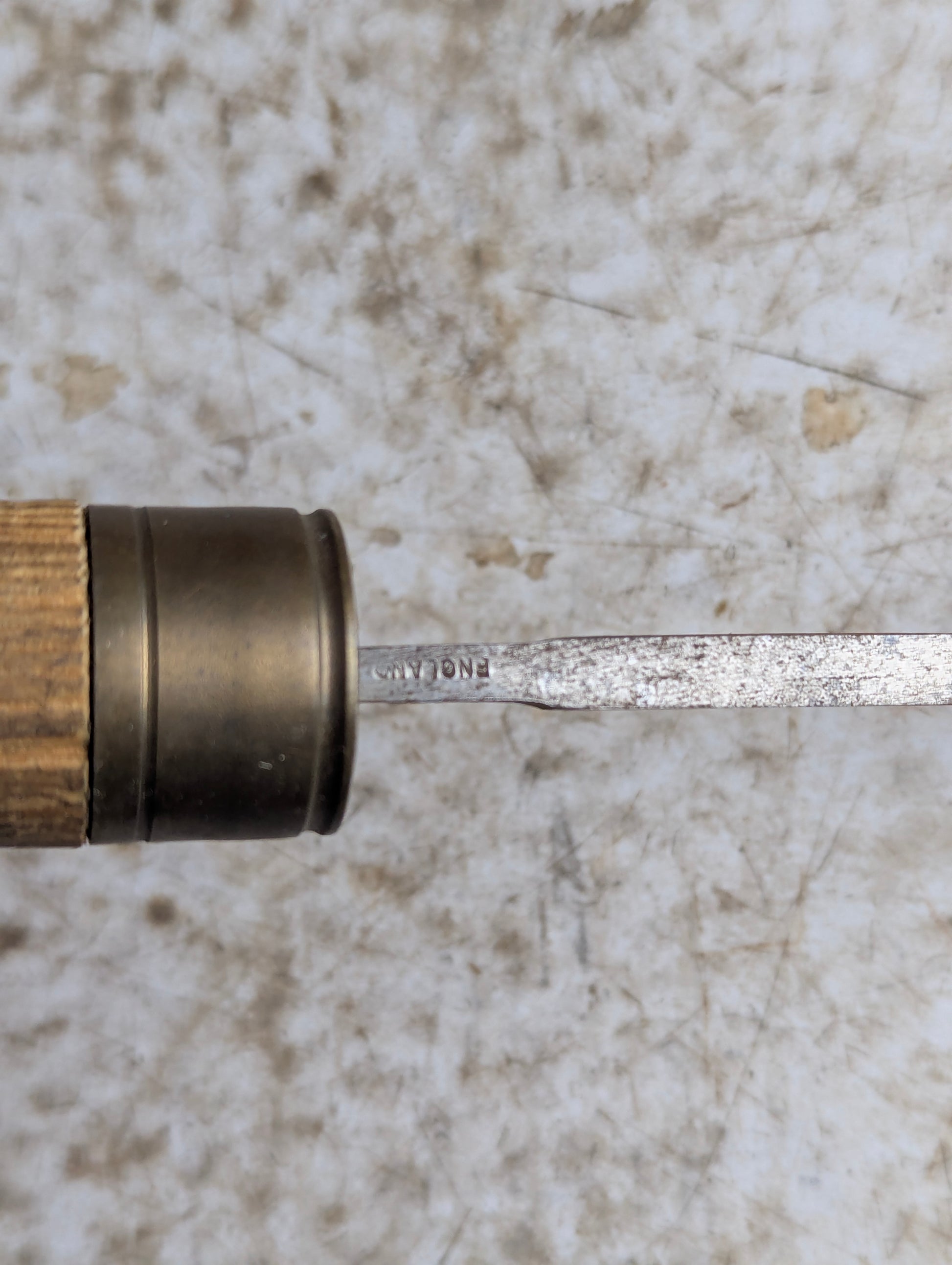 Vintage Ward Cast Steel 13" 1/4" Wide Chisel - view 3