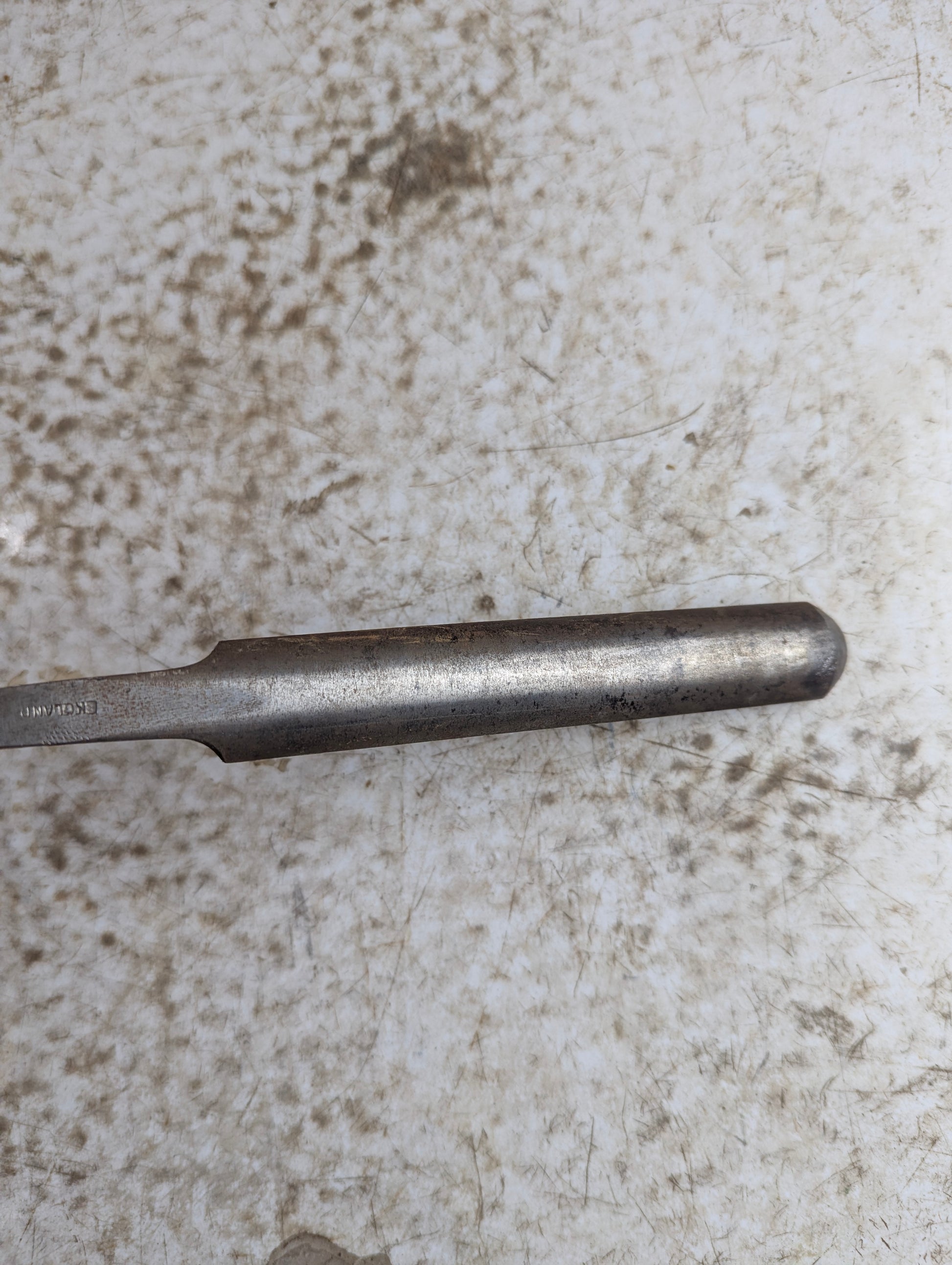 Vintage Ward Cast Steel 14 1/2" 1" Wide Gouge Chisel - view 5