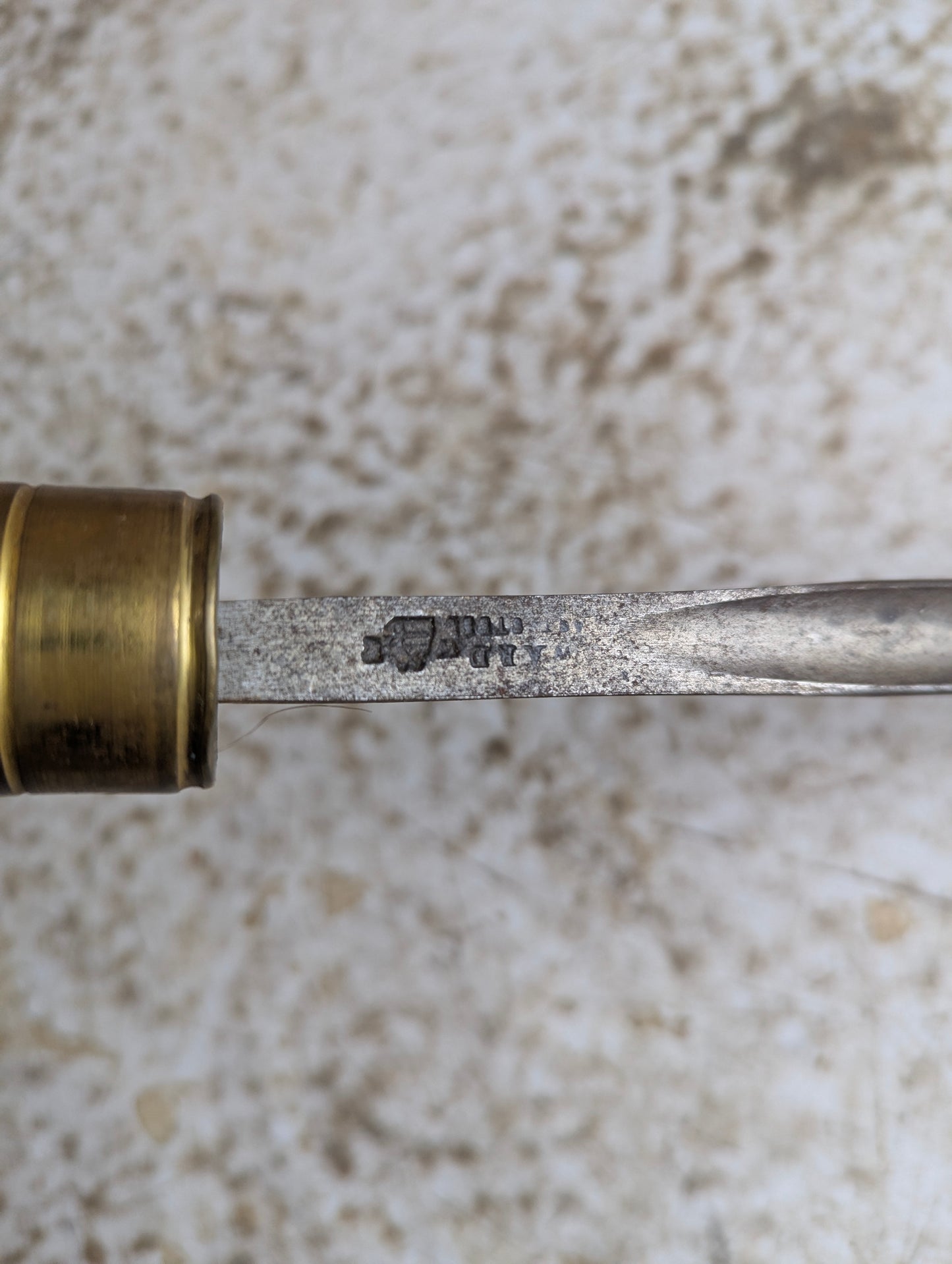 Vintage Ward Cast Steel 14" 1/2" Wide Gouge Chisel - view 2