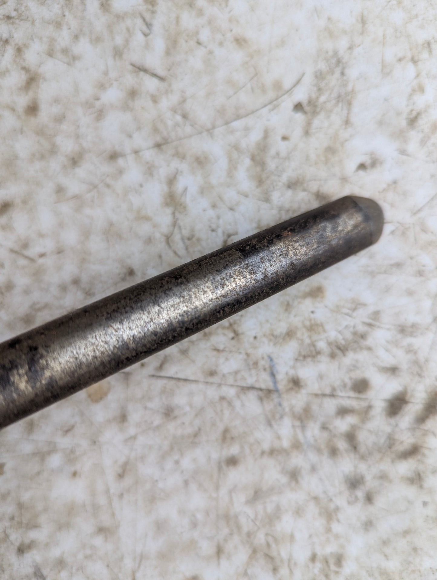 Vintage Ward Cast Steel 14" 1/2" Wide Gouge Chisel - view 4