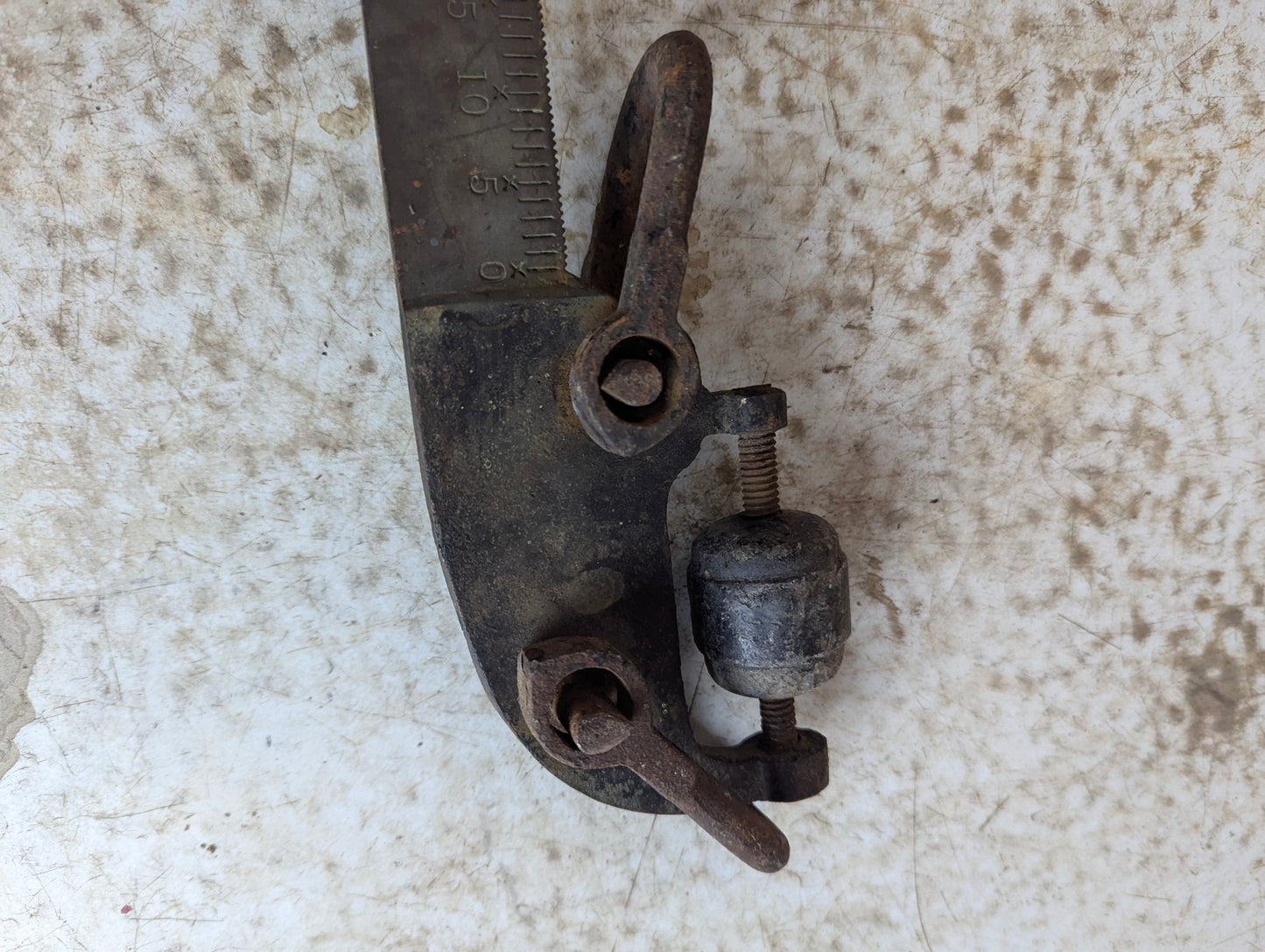 Vintage Warren 1200 lb Hanging Balance Scale - view 8