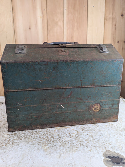 Vintage Waterloo JH-48 Cantilever Tool Box