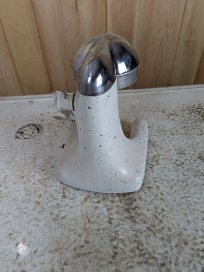 Vintage White and Chrome Juice King Juicer - view 4