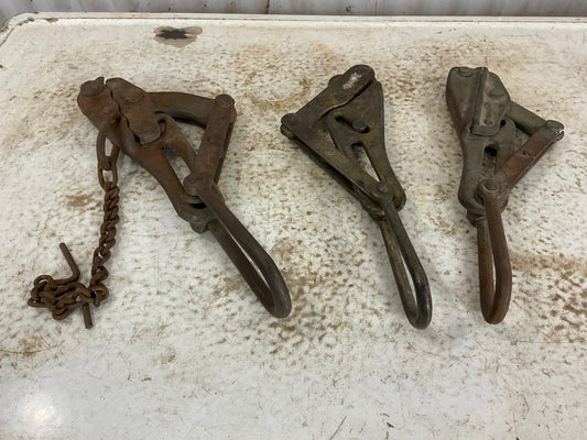 Vintage Wire and Cable Pullers