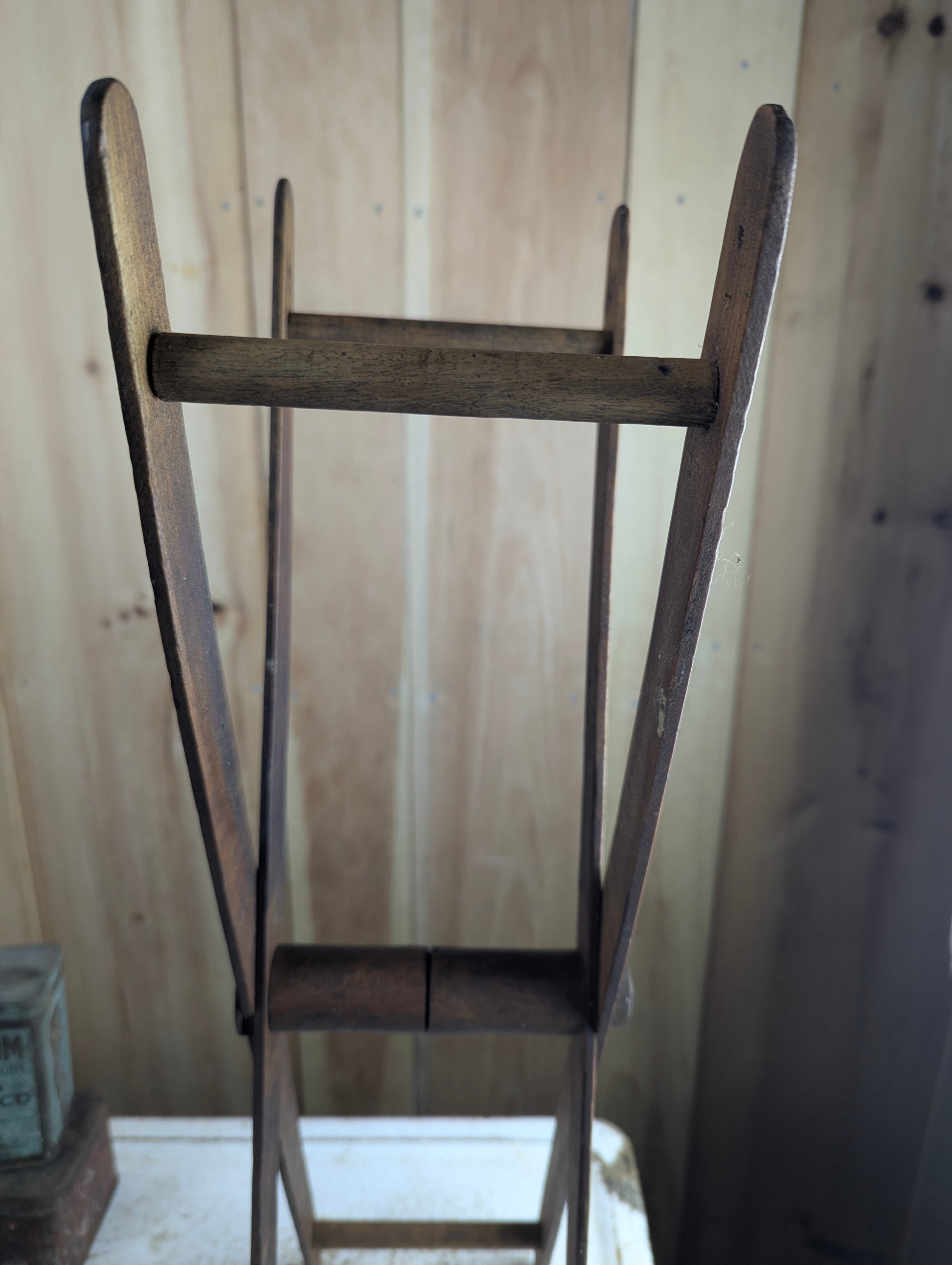 Vintage Wood Yarn Swift - view 4