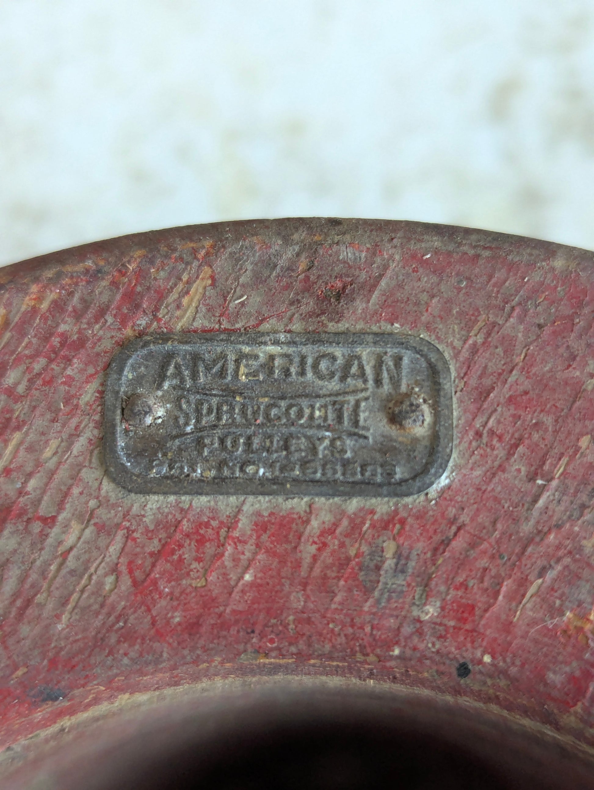 Vintage Wooden Belt Pulley Wheel - view 3