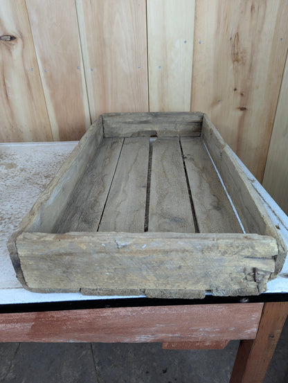 Vintage Wooden Berry Box