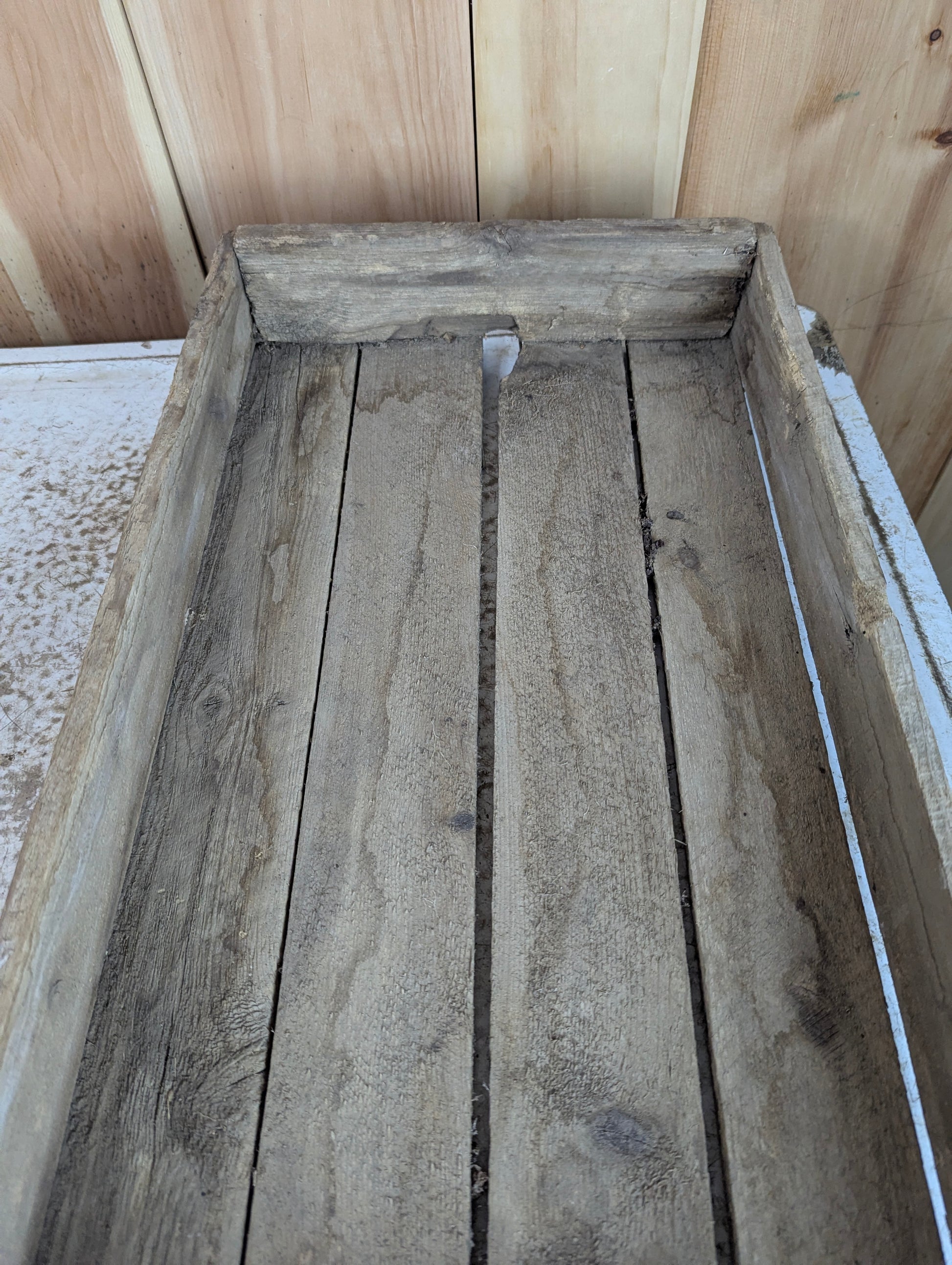 Vintage Wooden Berry Box - view 2