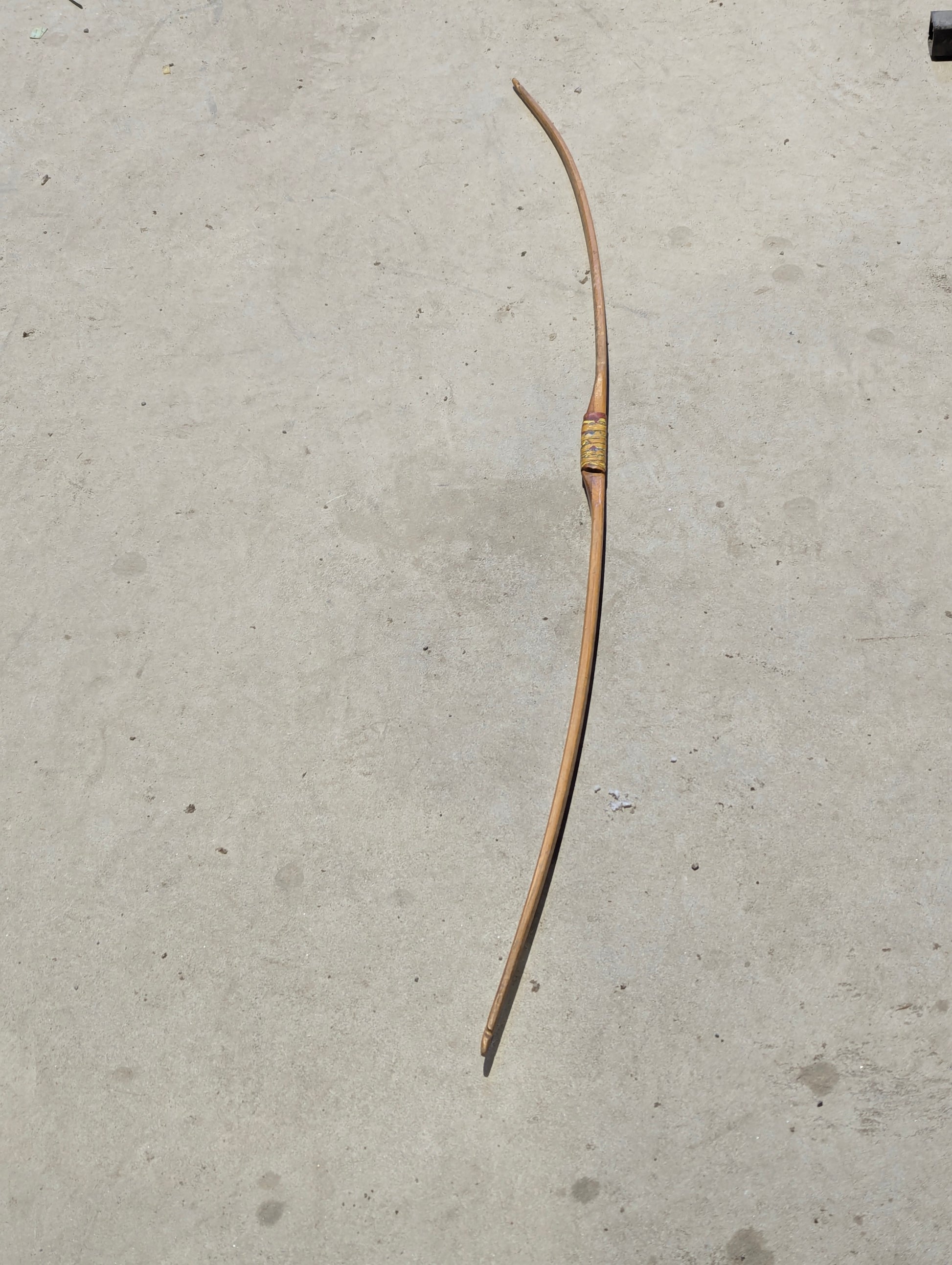 Vintage Wooden Bow - view 4