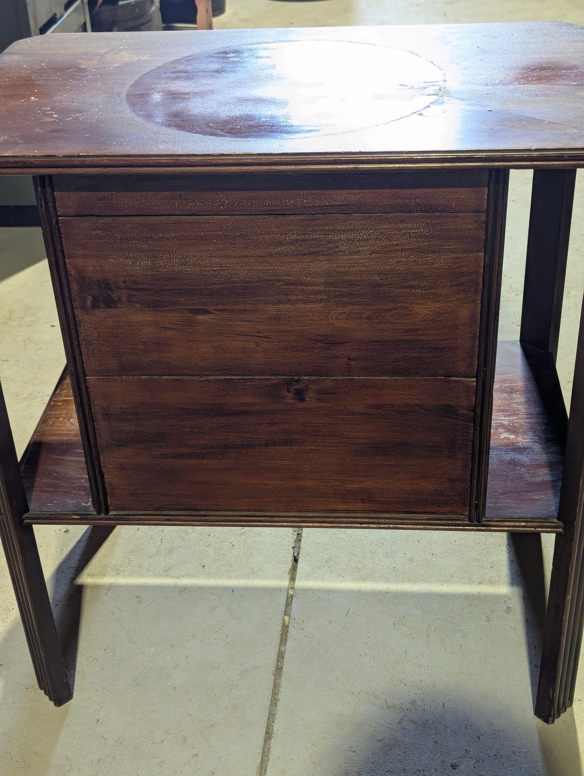 Vintage Wooden Humidor Smokers Cabinet - view 7
