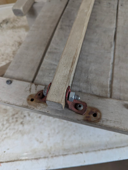 Vintage Wooden Sled - view 2