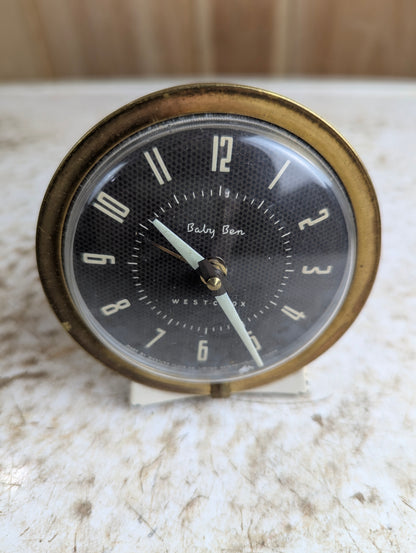Westclox Baby Ben Alarm Clock - Tested and Working
