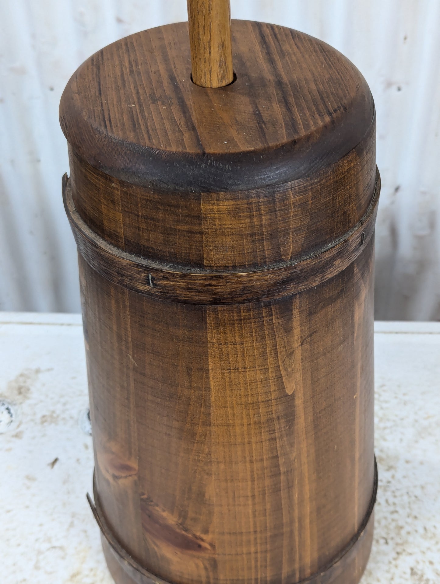 Wooden Butter Churn - view 2