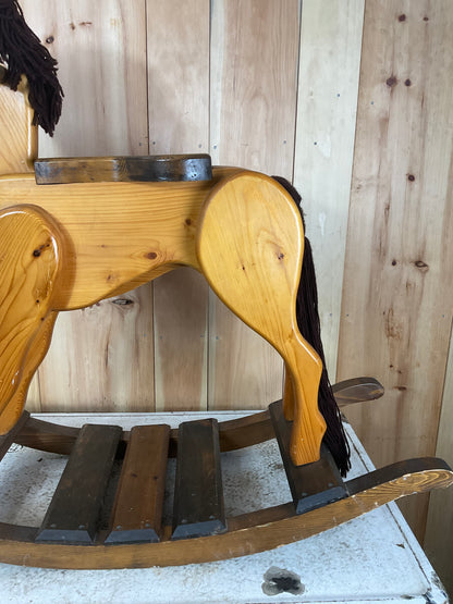Wooden Rocking Horse - view 9