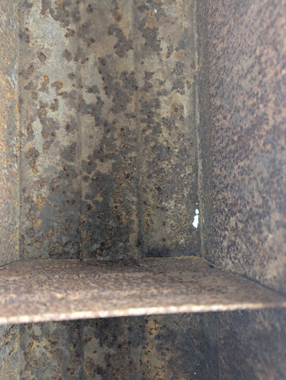WW2 1943 Anti-Tank Mine Military Ammunition Crate Box Rusted Bottom - view 8