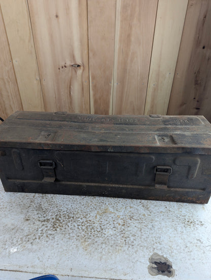 WW2 1944 Anti-Tank Mine Military Ammunition Crate Box