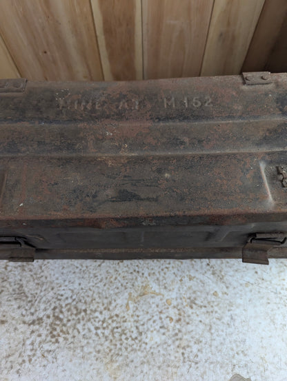 WW2 1944 Anti-Tank Mine Military Ammunition Crate Box - view 2