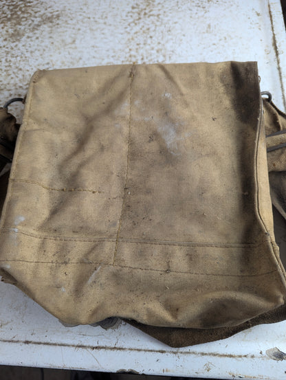 WW2 Military Respirator Long Hose Gas Mask Bag - view 5