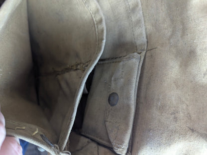 WW2 Military Respirator Long Hose Gas Mask Bag - view 8